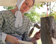 Fall Frolic takes visitors to 19th century 