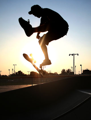 Stunts encouraged at skate park 