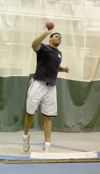 Young, talented bunch leads Panthers throwers 