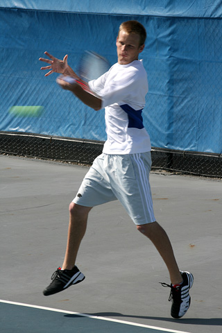 Tennis: Panthers battle through strong winds for win 