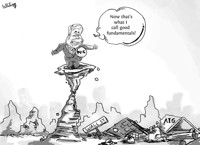 Editorial Cartoon: Bailout 