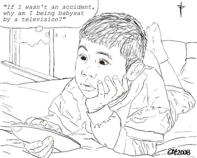 Editorial Cartoon: The babysitter 