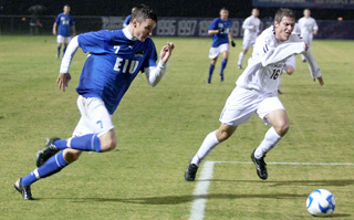 Mens Soccer: Easterns year characterized by missed chances 