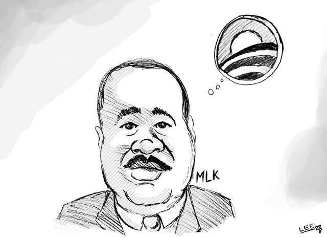 Editorial Cartoon: Martin Luther King Jr. 