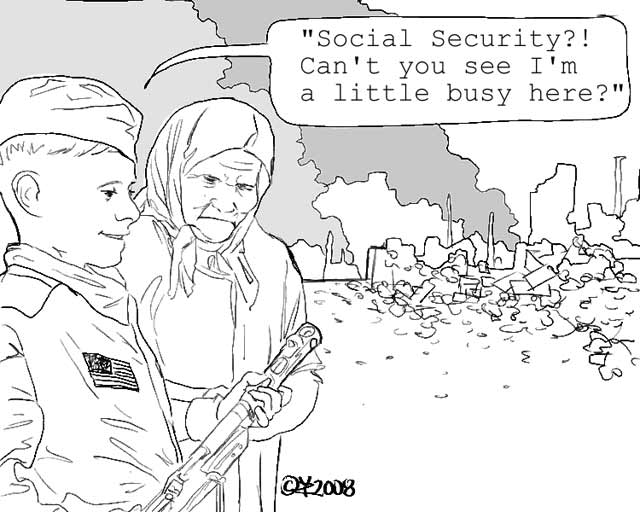 Editorial Cartoon: A little too busy 