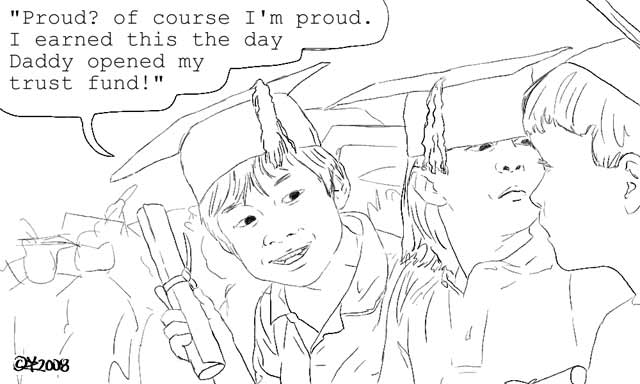 Editorial Cartoon: Graduation 