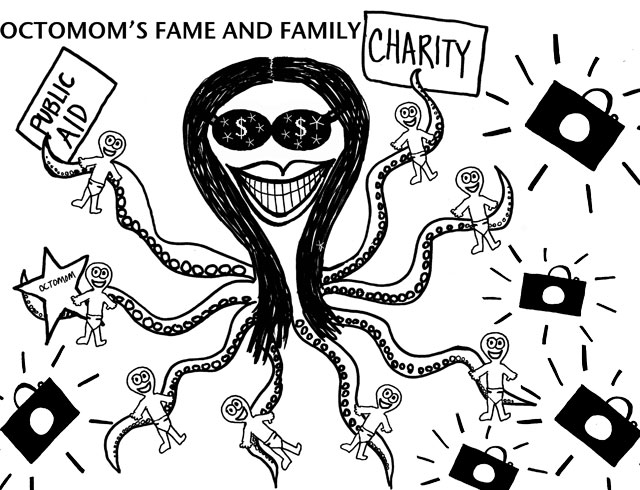 Editorial Cartoon: Octomom 