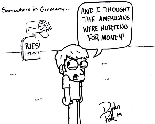 Editorial Cartoon: No escaping those fees 