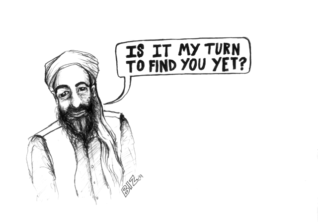 Drawn from the News: Osama bin Laden 