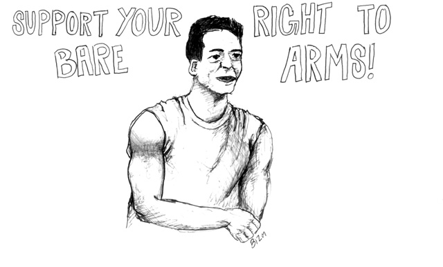 Cartoon+Editorial%3A+Right+to+bare+arms+