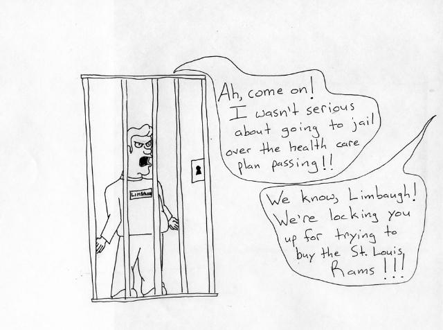 Editorial Cartoon: Rush Limbaugh 