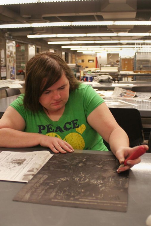 Feature Photo: All work, no play for printmakers 