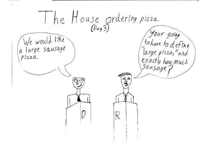 Cartoon: Pizza 