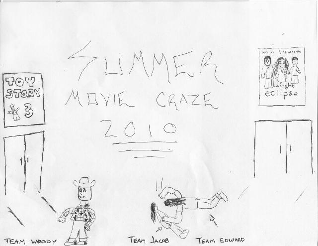 Cartoon: Summer movie craze 2010 