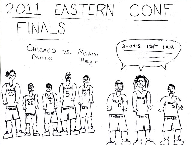 Editorial Cartoon: 2011 Eastern Conference 