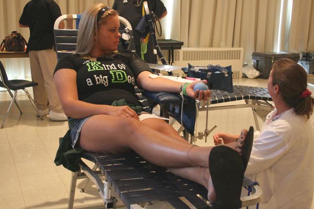 Feature Photo: Giving blood is kind of a big deal 