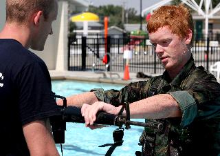 ROTC tests the waters 