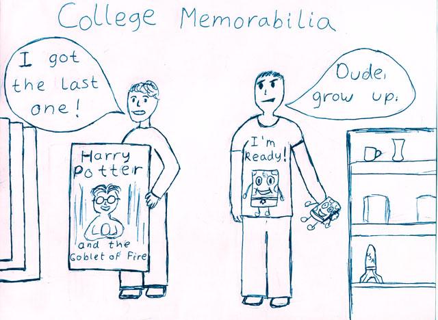 Cartoon%3A+College+memorabilia+
