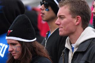 Fans provide support at away game 