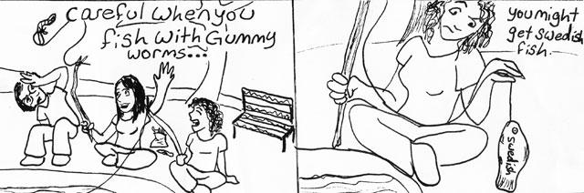 Editorial Cartoon: Sweet Fishing 