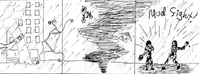 Editorial Cartoon: The wind cries muddy 