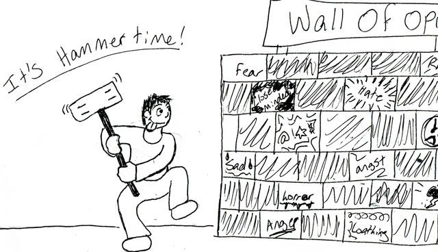 Editorial Cartoon: Tear down that wall 