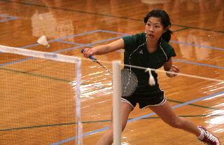 High school badminton invades Rec Center 