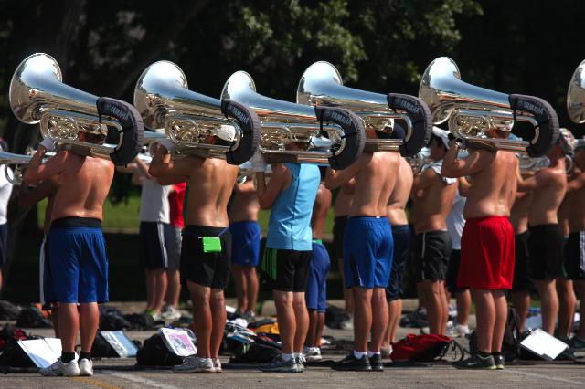 Feature Photo: Under the sun at band camp 