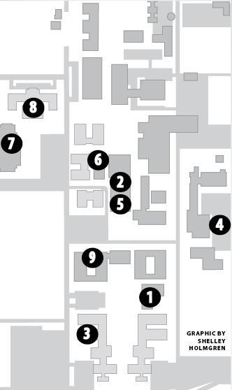 Top 9 unused, but useful, places on campus 