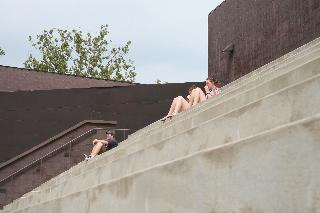 Feature Photo: Hanging at the steps 