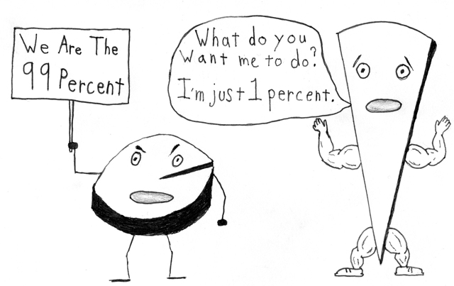 Cartoon: One helluva 1 percent