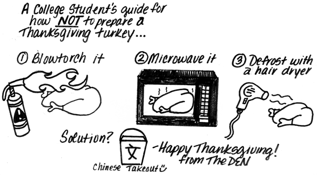 Cartoon: Kung Pao turkey