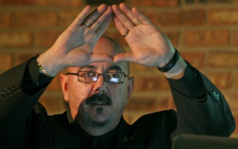 Photo- Professor tells rise, fall  of Illuminati during lecture