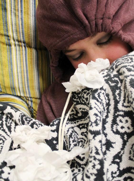 Photo- Campus flu count low this season