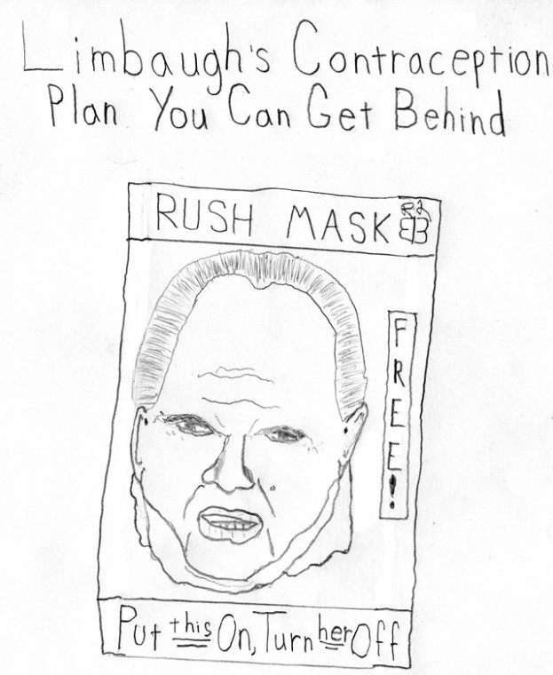 Cartoon: The Limbaugh contraception plan