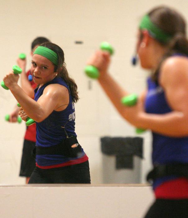 Photo: Fitness instructors bring passion to classes