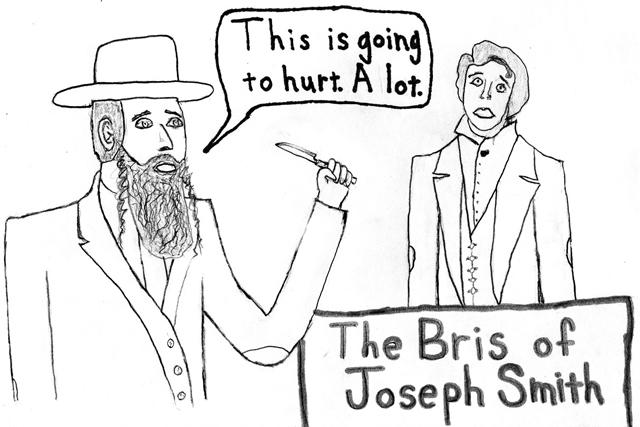 Cartoon: The Bris of Joseph Smith