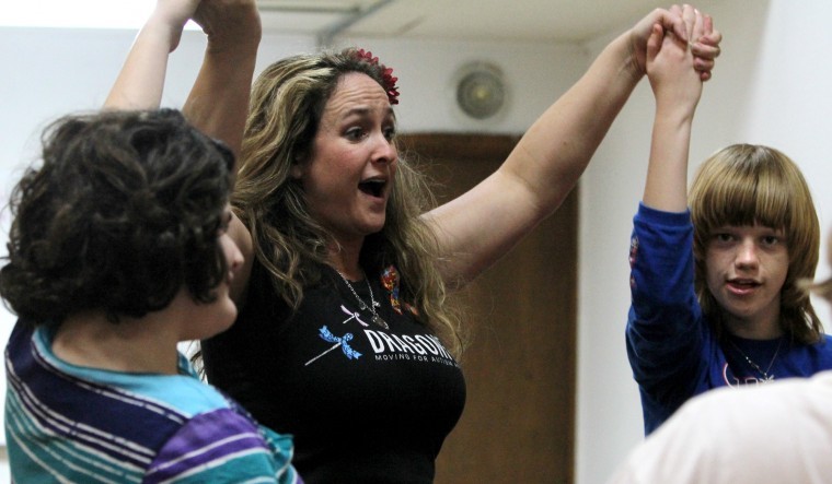 Photo: Autistic dance program puts kids center stage