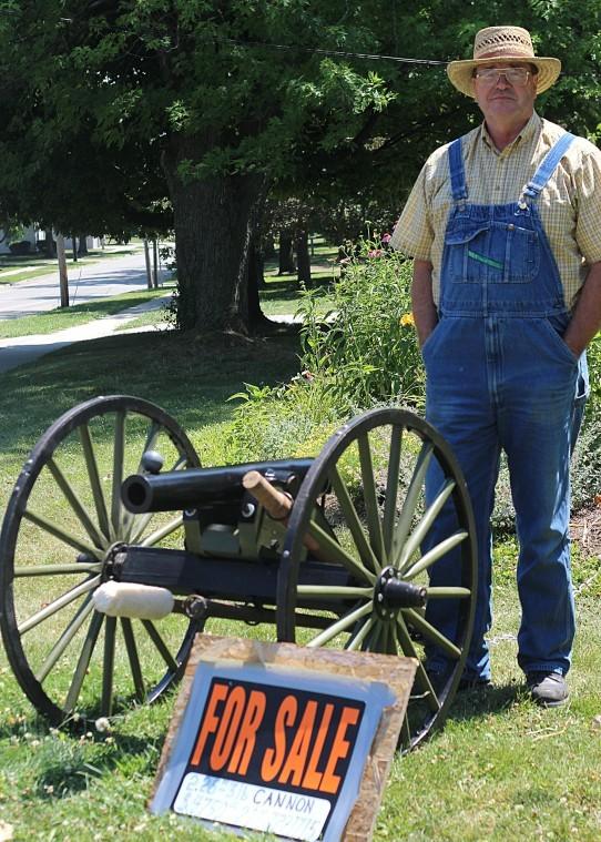 Photo: Man makes, sells homemade cannons