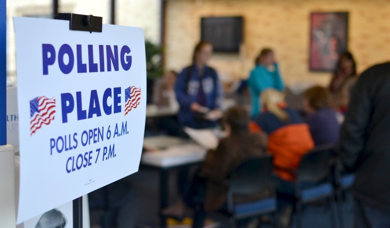 Photo: Polling place