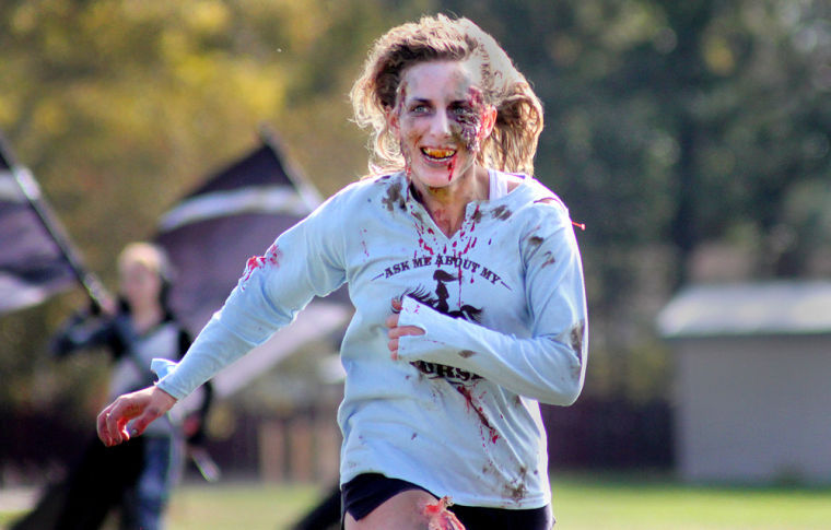 Photo: ‘Undead’ unleashed for zombie run