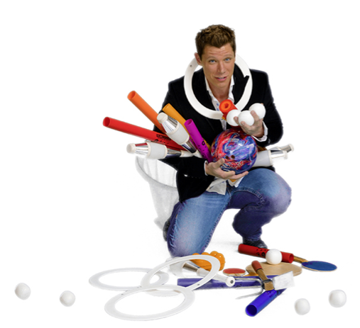 Adam Kario, a corporate entertainer and comedy juggler Friday at 8 p.m. in the MLK Grand Ballroom.