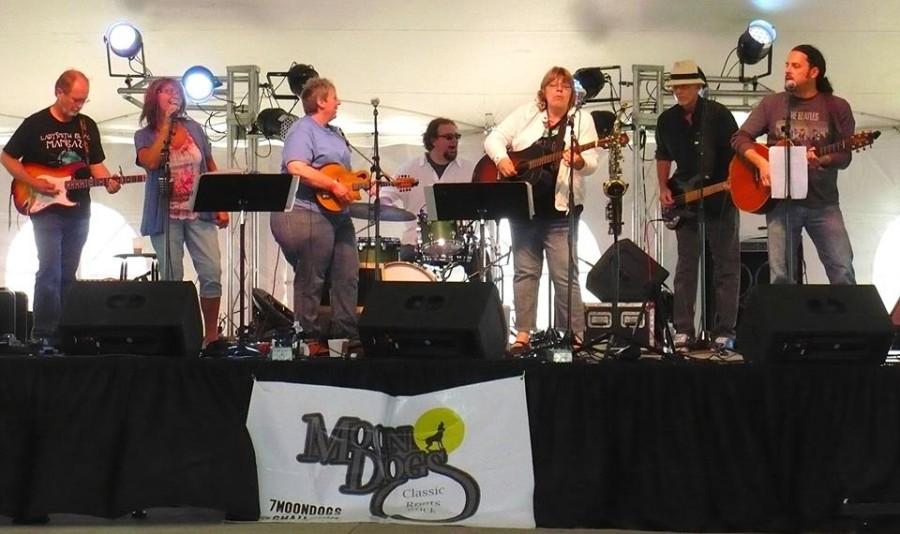 Moondogs, Local band, enjoys performing together.  