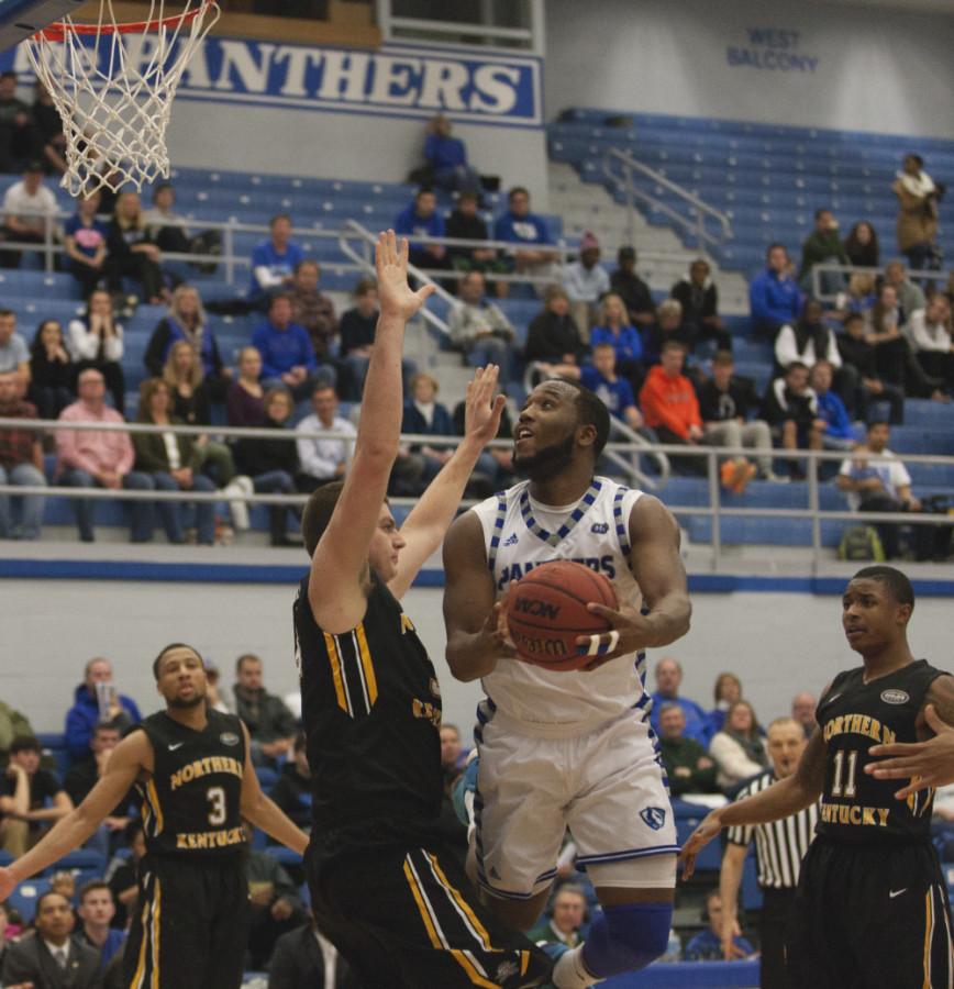 Senior wing Trae Anderson scored 14 points during the Panthers 79-73 win over Northern Kentucky on Dec. 5 in Lantz Arena.