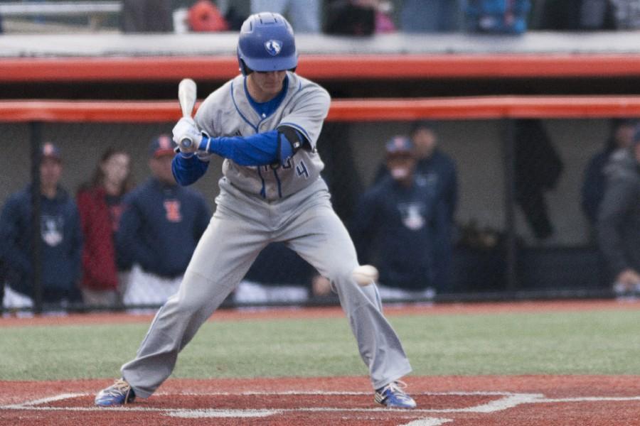 Senior infielder Mitch Gasbarro had one run, one hit and two RBIs at four at bats during the Panthers 9-7 loss to Illinois on Tuesday at Illinois Field in Champaign.