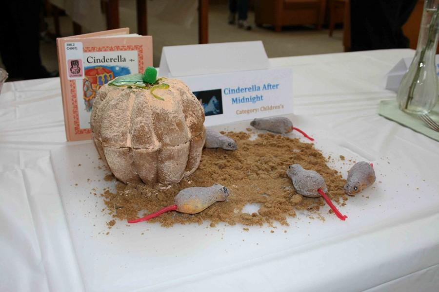  In celebration of National Library Week, Booth sponsored the Edible Book Festival, where participants created an artwork out of food to represent a book. 