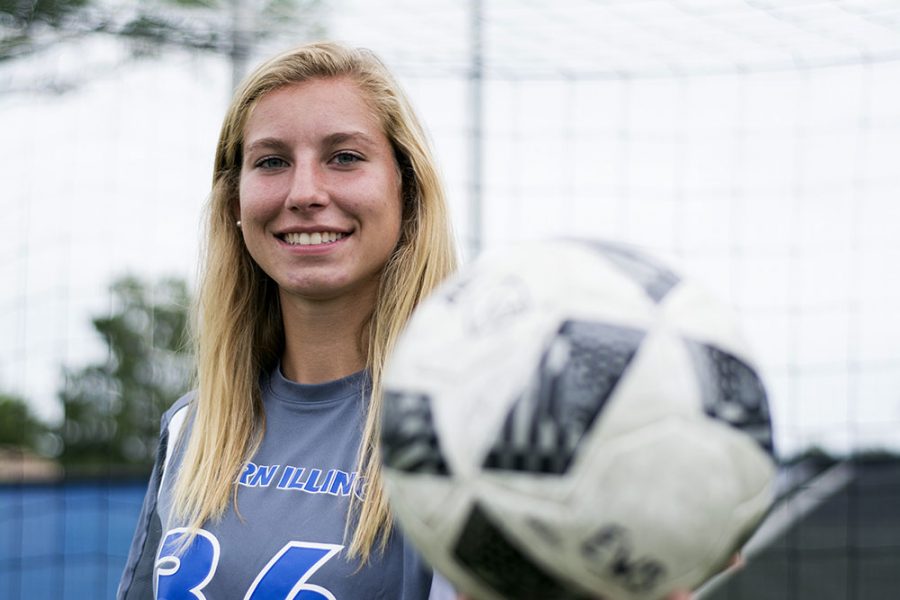 Freshman goalkeeper Sara Teteak has earned the starting job in the net for the Eastern women’s soccer team.