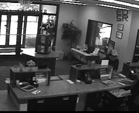 Submitted Photo | The Daily Eastern News The Charleston Police Department has been investigating an armed robbery that occurred at Prairie State Bank Wednesday. These photos have been released of the suspect.
