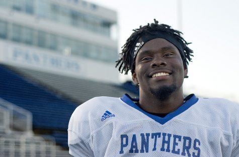 Redshirt junior running back Christopher Anderson played in his first game for the Panthers Saturday against Austin Peay.