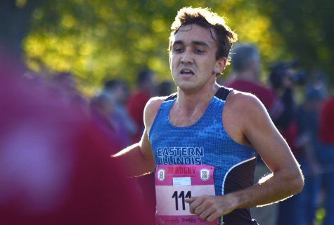Senior Tyler Yunk will run in the Ohio Valley Conference Championships on Oct. 29 in hopes that it will not be his last cross-country race.